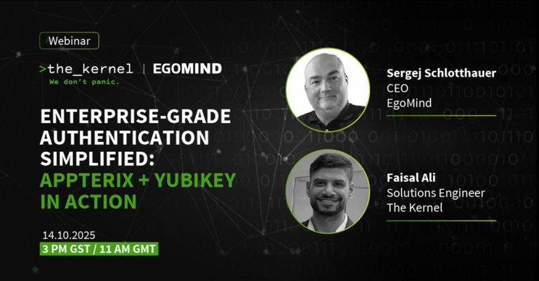 EgoMind Appterix YubiKey Yubico The Kernel