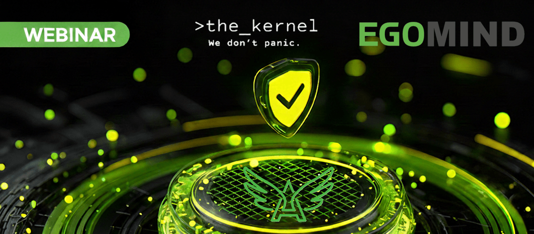 Webinar: Automatisierung des YubiKey-Lebenszyklus von Tag 1 bis zur Deprovisionierung 3 webinar egomind Appterix the kernel banner